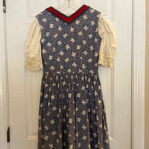 Vintage dirndl dress with shirt